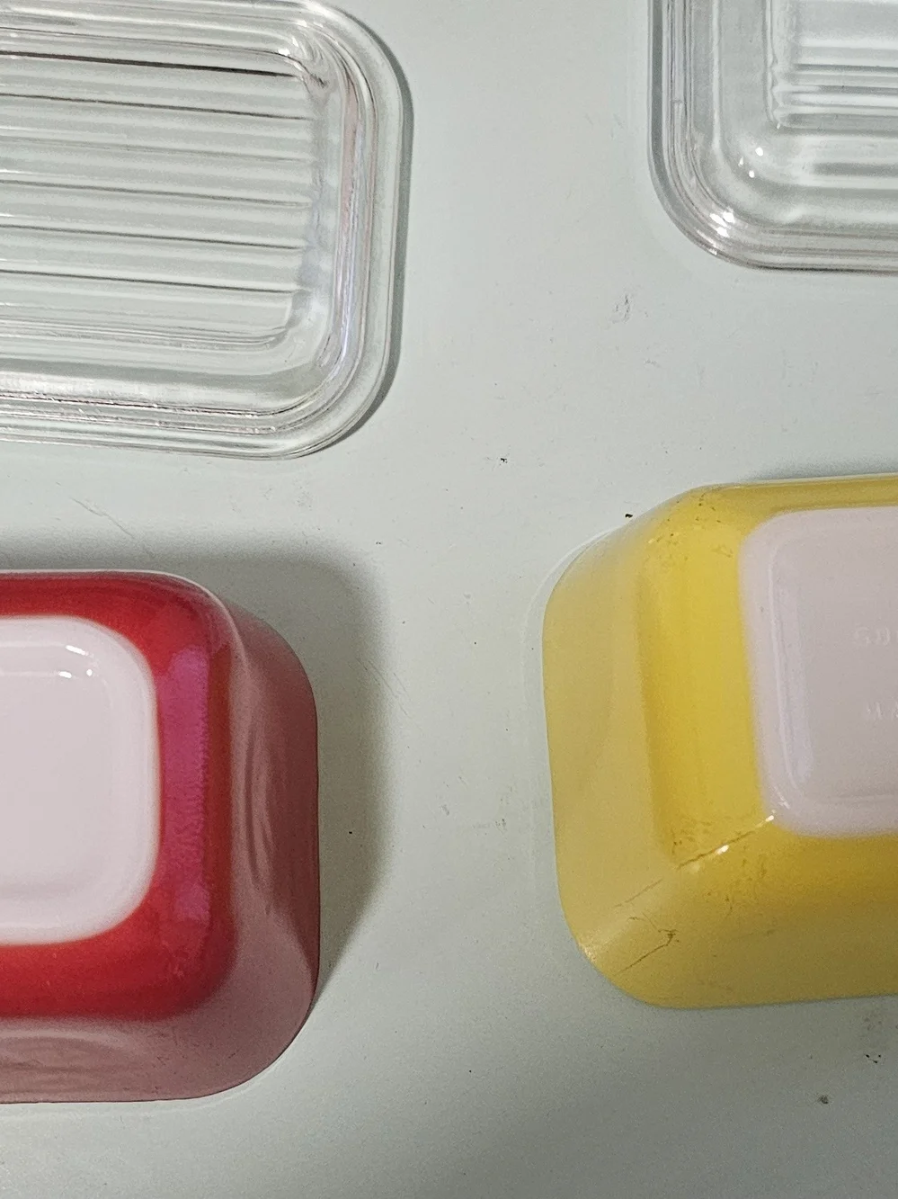 Pyrex Yellow & Orange Dishes